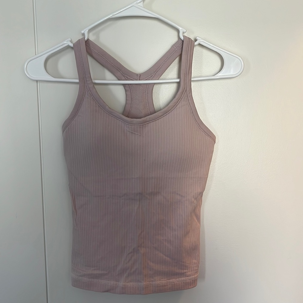 Lululemon Ebb to Street Race Length tank top